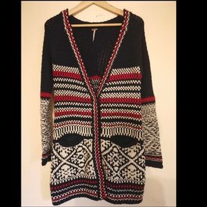 Free people sweater cardigan